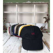 New Papi Burgundy Thread Dad Hat Baseball Cap Many Colors Available   eb-96411690